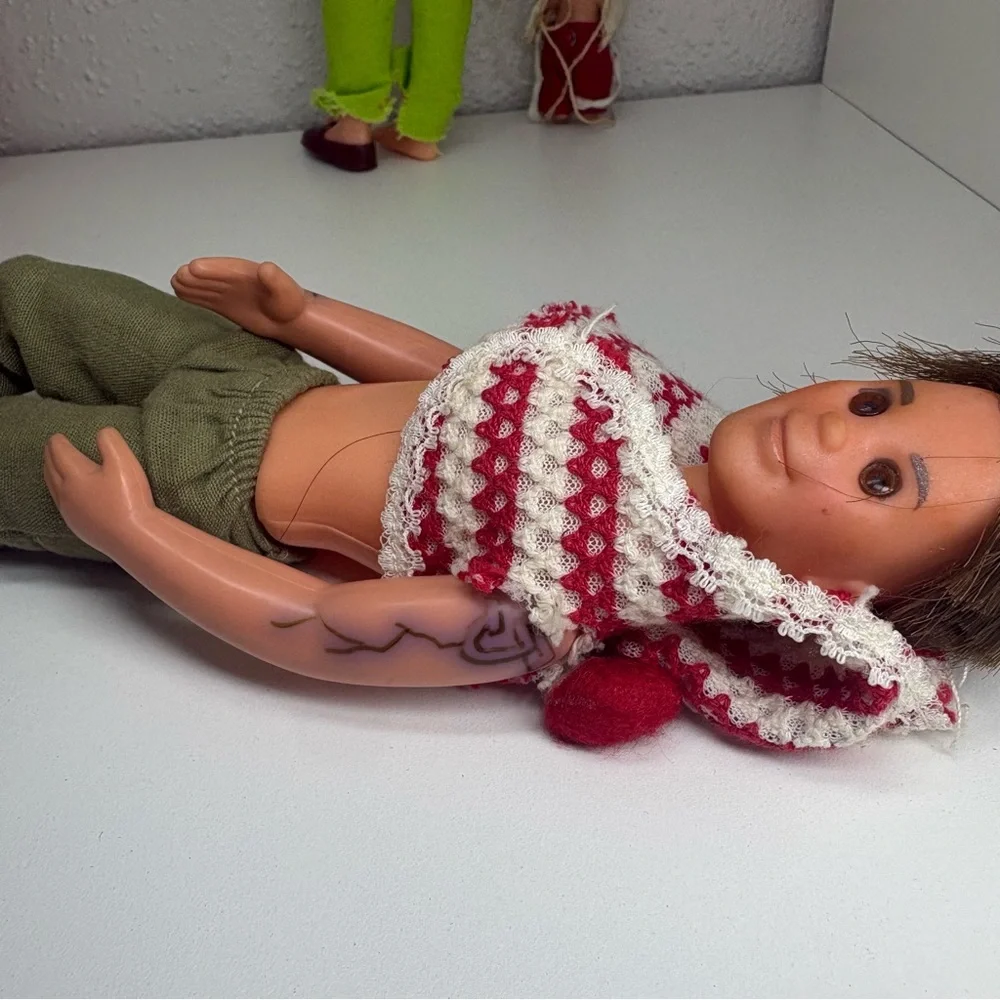 SUNSHINE FAMILY LITTLE SWEETS Baby Boy Dolls with Clothes 1973 Mattel lot - Picture 6 of 9